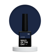 NAILSOFTHEDAY Color base 08  Azul Intenso 10 ml